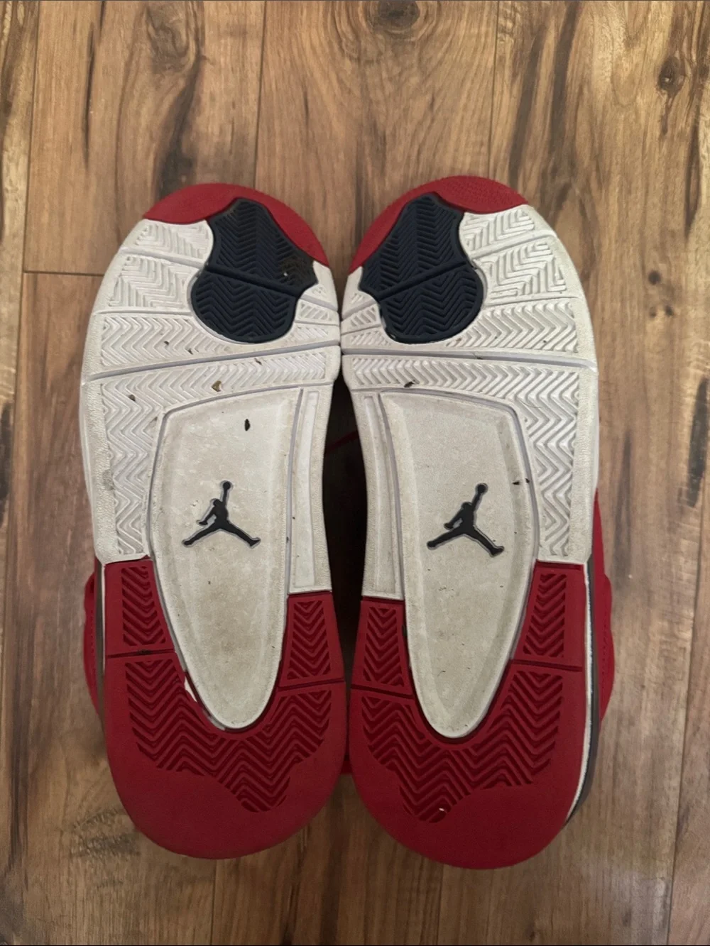 Jordan flight Red and Black Men's Basketball Sneakers size 12